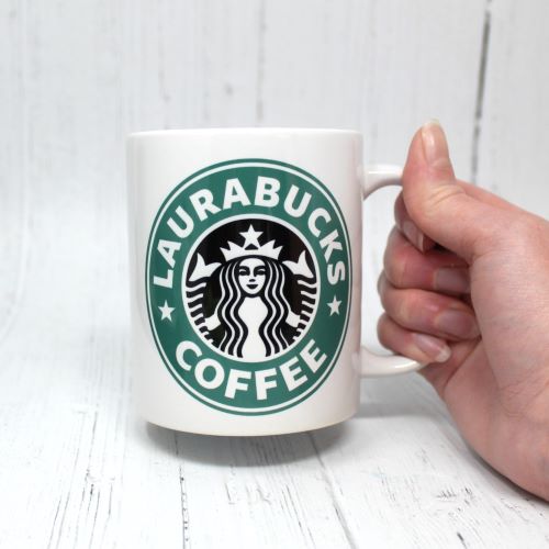 Starbucks Coffee Personalised Mug YOURNAMEBUCKS