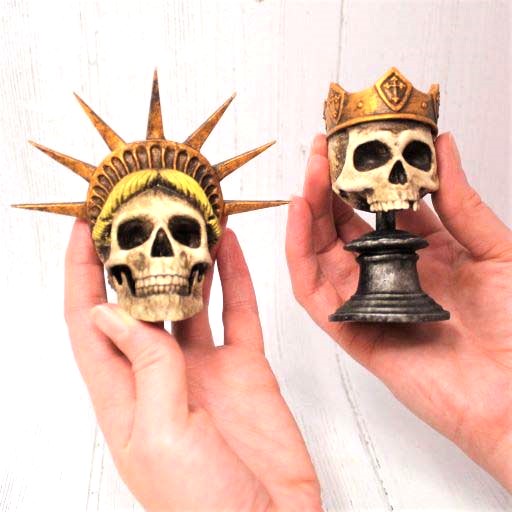 LIBERTY and the CROWN Large Skulls
