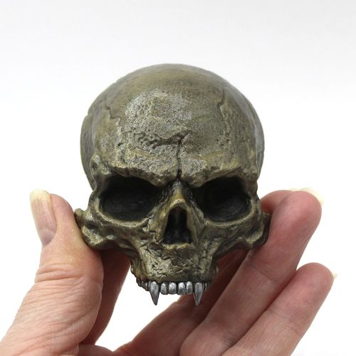 Vampire Skull with Fangs FRIDGE MAGNET